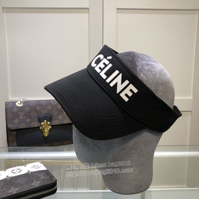 CELINE女士帽子 賽琳空頂遮陽帽  mm1163